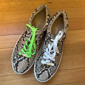 Snakeskin Sneakers